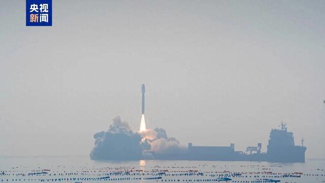 一箭十星山东一海域顺利发射升空“济南制造”