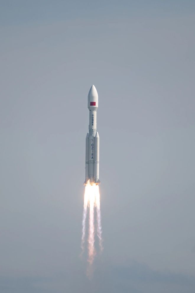 “巨头”长八甲首次回归专用工位发射为中国星网实现密集组网(图4)